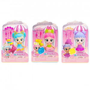 Papusa care umfla baloane Bubiloons Bubigirls Party, 12 accesorii, diverse modele, 18 cm - Img 1