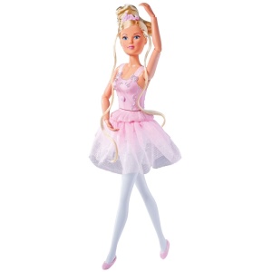 Papusa Simba Steffi Love Dancing Ballerinas 29 cm cu figurina - Img 3