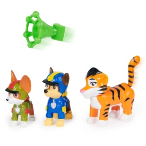 Patrula Catelusilor Jungle Pups Set 3 Figurine Chase Tracker Si Tigrul - Img 4