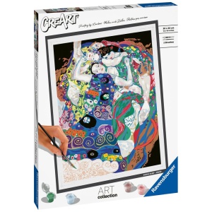 Pictura pe numere Klimt fecioara