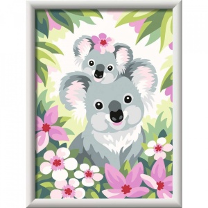 Pictura pe numere - Koala Cu Pui - Img 2
