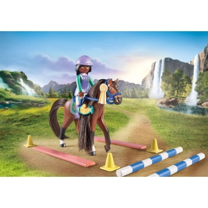 Playmobil - Arena Cu Zoe Si Calutul Blaze - Img 2