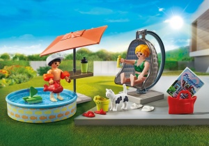 Playmobil-DISCTRACTIE LA PISCINA IN CURTE - Img 3