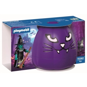 Playmobil - Dovleac de Halloween si Figurina vrajitoare - Img 3