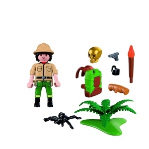 Playmobil - Figurina aventurier cu accesorii - Img 2