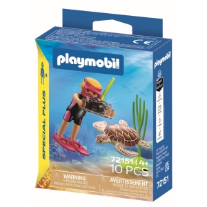 Playmobil - Figurina scafandru si testoasa - Img 2