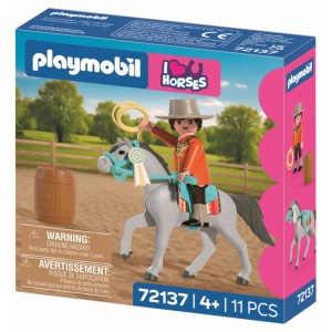 Playmobil - Jucarie de rol Echitatie Western - Img 2
