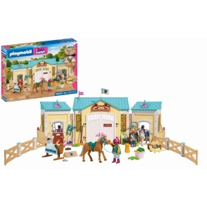 Playmobil - Jucarie de rol Grajd mare de calarie