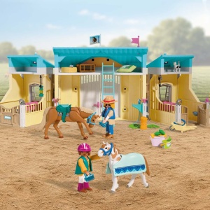 Playmobil - Jucarie de rol Grajd mare de calarie - Img 3