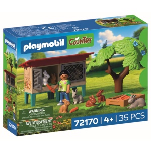 Playmobil - Jucarie de rol Tarcul iepurilor - Img 5