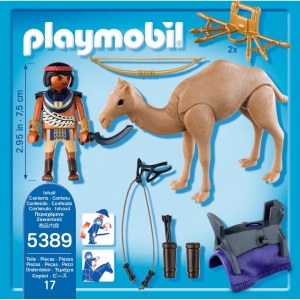 Playmobil - Razboinic Egiptean Cu Camila - Img 5
