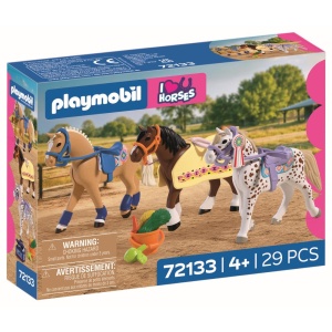 Playmobil - Set 3 cai pentru colectionat - Img 3