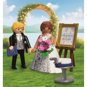 Playmobil - Set cadou pentru nunta Cuplu de miri - Img 5