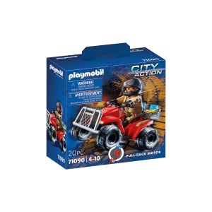 Playmobil - Vehicul Pullback Pompieri