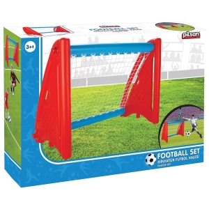 Poarta de fotbal pentru copii Pilsan Miniature Soccer Goal red - Img 3