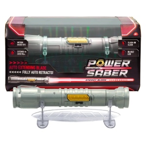 Power Saber - Sabie interactiva de jucarie, rosu - Img 3