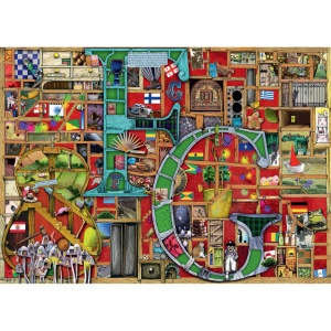 Puzzle Alfabet Colin Thompson, 1000 Piese - Img 3