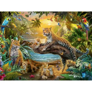 Puzzle Animale In Savana, 1500 Piese - Img 2