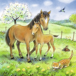 Puzzle Animale Si Pui, 3X49 Piese - Img 2