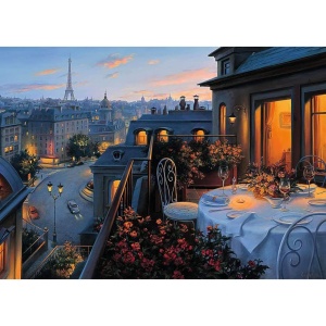 Puzzle Balconul Parisului, 1000 Piese - Img 2