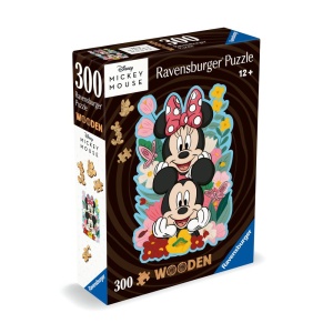 Puzzle lemn Mickey si Minnie 300 piese - Img 3
