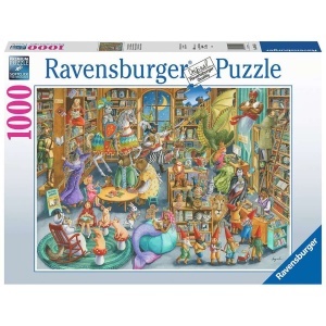 Puzzle Noaptea In Librarie, 1000 Piese