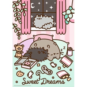 Puzzle Trefl 1000 Premium Plus Pusheen Vise Placute - Img 2