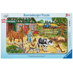 Puzzle Viata La Ferma, 15 Piese - Img 2