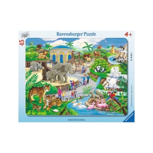 Puzzle Vizita La Zoo, 45 Piese - Img 2