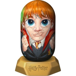 Ravensburger - Puzzle 3D Hylkies Harry Potter mini figurina de colectie Ron Weasly 54 piese - Img 3