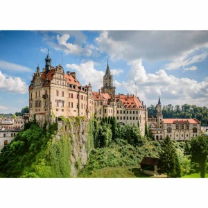 Ravensburger - Puzzle castele minunate Castelul Sigmaringen Germania 1000 piese - Img 3