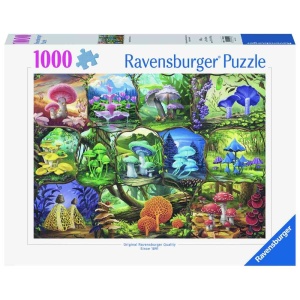 Ravensburger - Puzzle ciuperci colorate 1000 piese design nou - Img 2