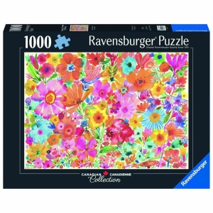 Ravensburger - Puzzle frumuseti inflorite 1000 piese design nou - Img 2