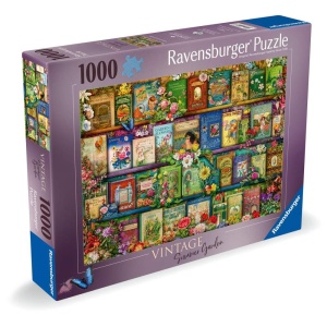 Ravensburger - Puzzle gradina de vara vintage 1000 piese design nou - Img 2
