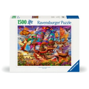 Ravensburger - Puzzle lucruri zburatoare 1500 piese - Img 1
