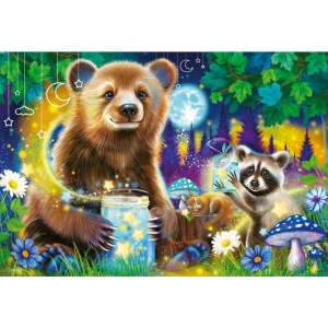 Ravensburger - Puzzle prietenii dragalasi ai padurii 2x24 piese - Img 3