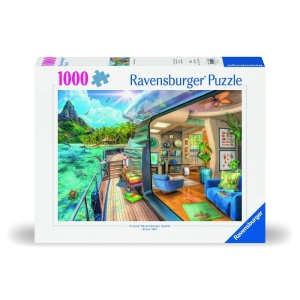 Ravensburger - Puzzle vapor pe insula tropicala 1000 piese design nou