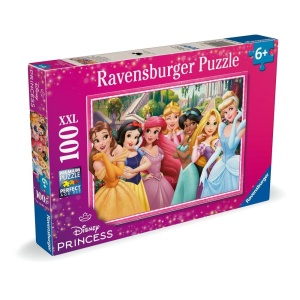 Ravensburger - Puzzle viata de basm a printeselor Disney 100 piese XXL - Img 2