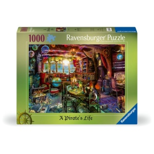 Ravensburger - Puzzle viata de pirat 1000 piese design nou - Img 2