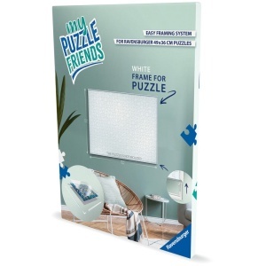 Ravensburger - Rama alba pentru puzzle de 500 de piese 49 x 36 cm - Img 3