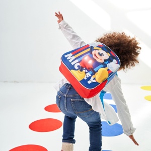 Rucsac Mickey Mouse 3D cu luminite, 25x31x10 cm - Img 5