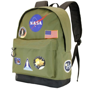 Rucsac NASA Fan HS Khaki, 30x43x18 cm - Img 3