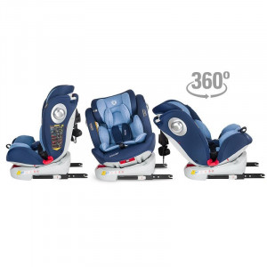 Scaun auto 0-36 kg rotativ Coccolle Nerio Celestial blue - Img 2