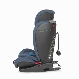 Scaun auto cu Isofix grupa 9-36 kg Elara Navy Blue - Img 3
