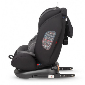 Scaun auto rotativ cu isofix grupa 0-36 kg Coccolle Nova Diamond Black - Img 5