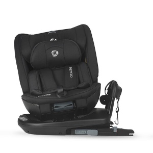 Scaun auto rotativ iSize Coccolle Velsa Jet black - Img 6