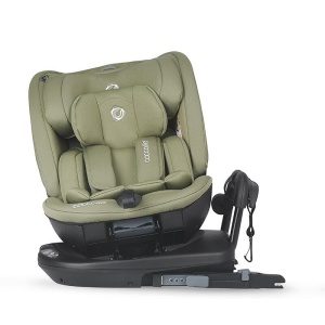 Scaun auto rotativ iSize Coccolle Velsa Moss green - Img 7