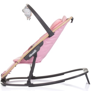 Scaunel balansoar Chipolino Senso pink marshmallow wood - Img 4