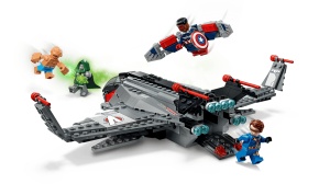 Set de construcție LEGO® Marvel - Avengers: Doomsday Quinjet (76347), 433 piese, 9+ ani - Img 9