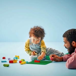 Set Jucarii LEGO DUPLO® - Placa de constructie verde (10460) - Img 6